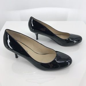 Unisa Black Patent Pump EUC
